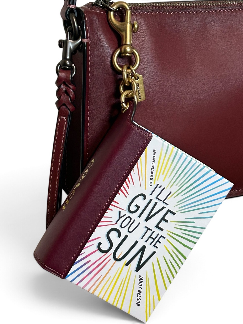 COACH Collectible Readable Micro Book Bag Charm NWT